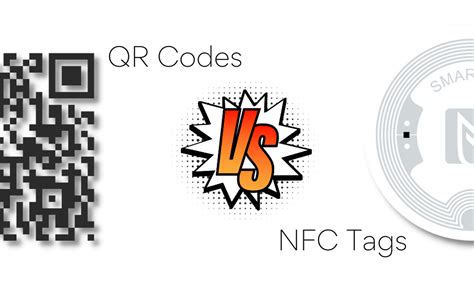 nfc vs qr code business card|qr code with nfc.